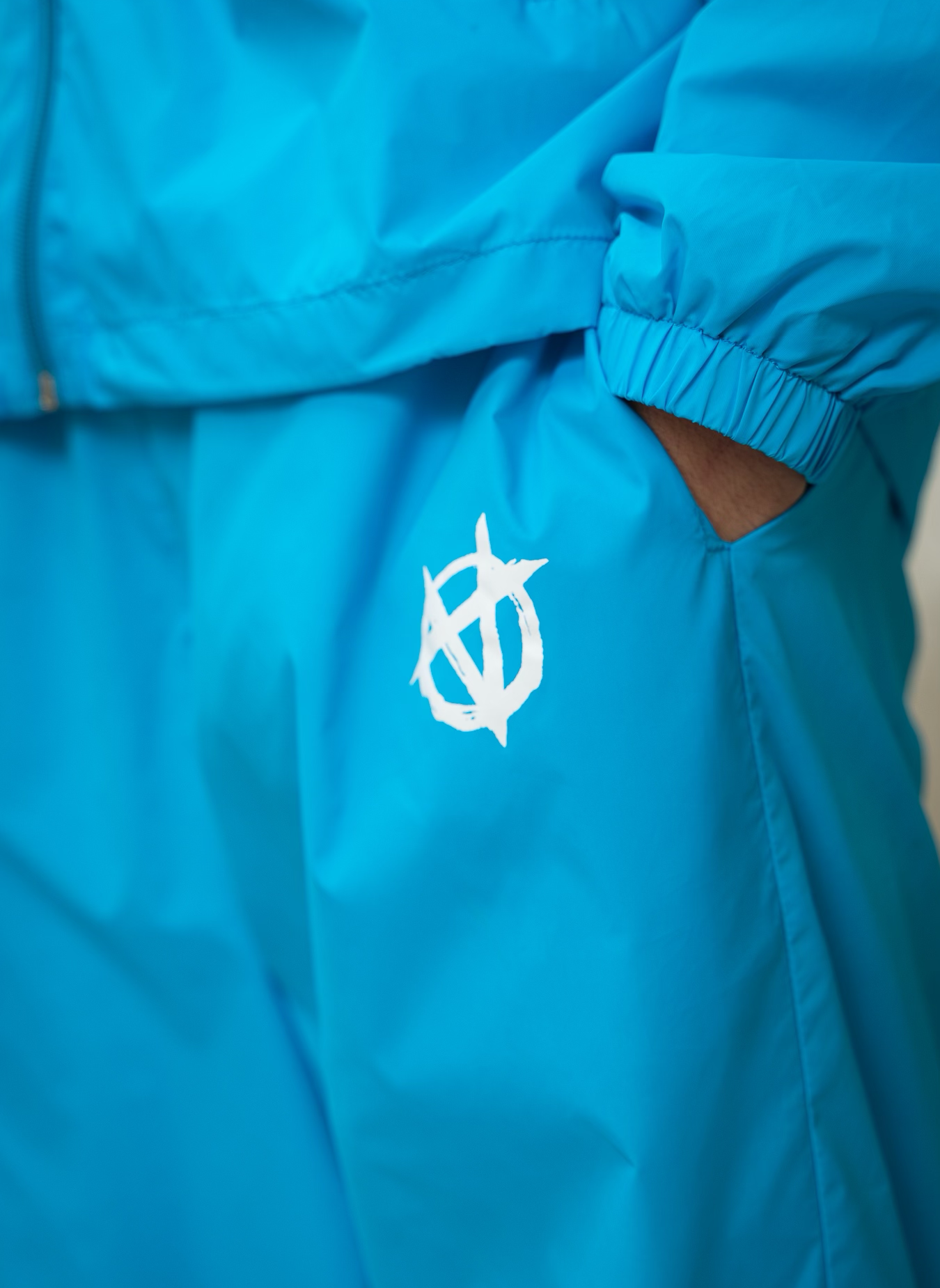 Anarchy Sportswear Track Jacket (Blue)