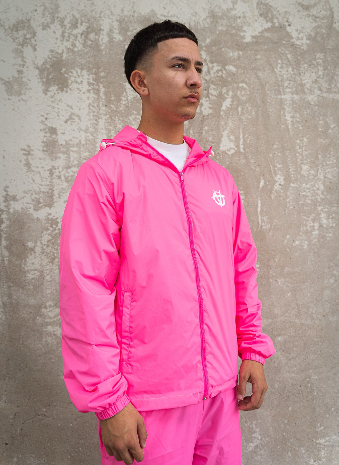 Anarchy Sportswear Track Jacket (Pink)